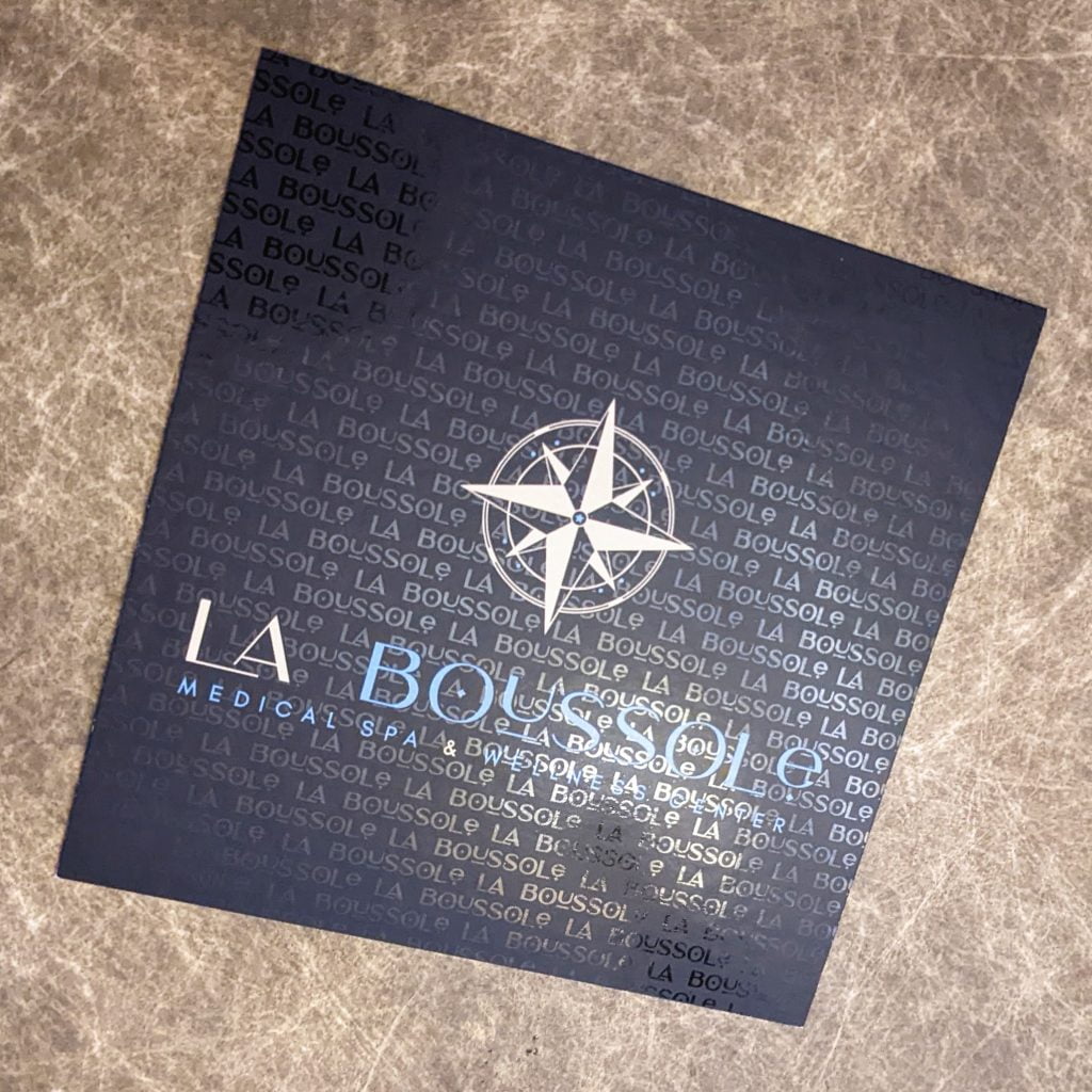 La Boussole Medical Spa & Wellness Center Gift Certificate front