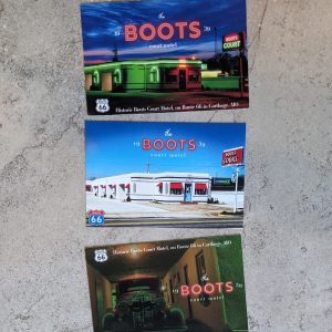 Three Boots Court Motel Postcards