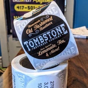 Tombstone Beverage Co Product Label