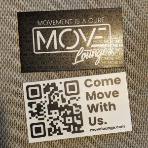 Move Lounge. Movement is a Cure. Come move with us.